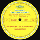 Beethoven* : Beethoven Bicentennial Collection, Music For Violin And Cello, Vol. X (5xLP, © D + Box, Comp, Box)