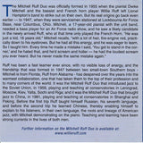 The Mitchell-Ruff Duo : Breaking The Silence - Standards, Strayhorn & Lullabies (CD)