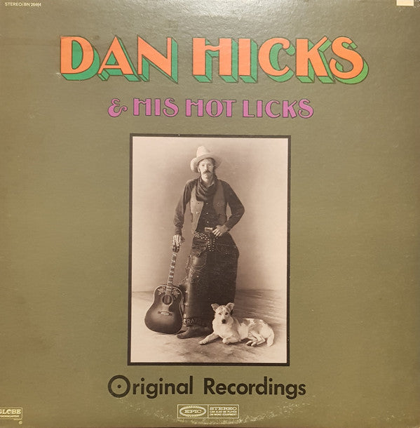 Dan Hicks And His Hot Licks : Original Recordings (LP, Album, Ora)