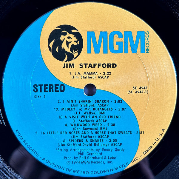 Jim Stafford : Jim Stafford (LP, Album, San)