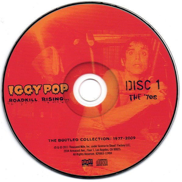 Iggy Pop : Roadkill Rising… - The Bootleg Collection: 1977-2009 (4xCD, Comp, RM)