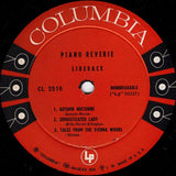 Liberace : Piano Reverie (10", Album, Mono)
