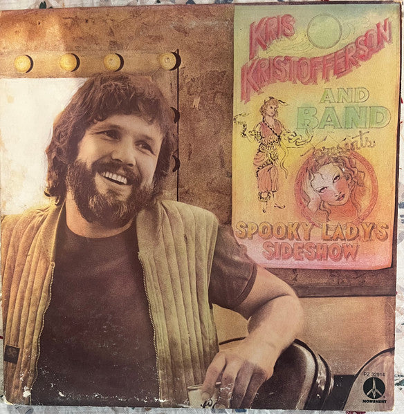 Kris Kristofferson : Spooky Lady's Sideshow (LP, Album, Ter)