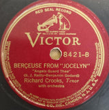 Richard Crooks (2) : Manon / Jocelyn (Shellac, 12")