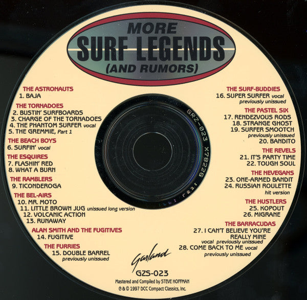 Various : More Surf Legends (And Rumors) (CD, Comp)