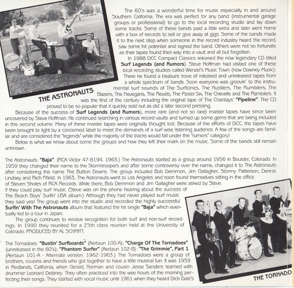 Various : More Surf Legends (And Rumors) (CD, Comp)