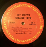 Roy Acuff : Roy Acuff's Greatest Hits (LP, Comp, RE, Ter)