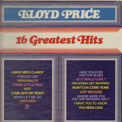 Lloyd Price : 16 Greatest Hits (LP, Comp)