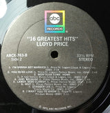 Lloyd Price : 16 Greatest Hits (LP, Comp)