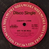 Cheryl Lynn : Got To Be Real / Star Love (12", Single, Ter)