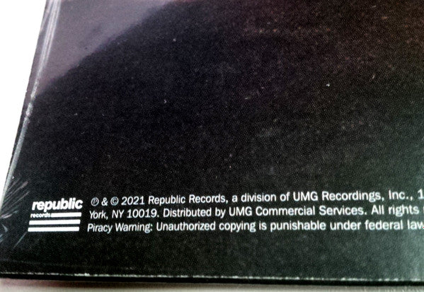 Post Malone And The Weeknd : One Right Now (12", Single)