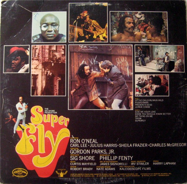 Curtis Mayfield : Super Fly (The Original Motion Picture Soundtrack) (LP, Album, Mon)