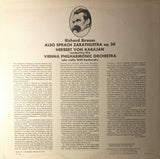 Richard Strauss - Herbert von Karajan Conducting Wiener Philharmoniker : Also Sprach Zarathustra (LP, Album, RE, RP)