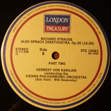Richard Strauss - Herbert von Karajan Conducting Wiener Philharmoniker : Also Sprach Zarathustra (LP, Album, RE, RP)
