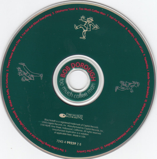 Bob Dorough : Too Much Coffee Man (CD, Album)