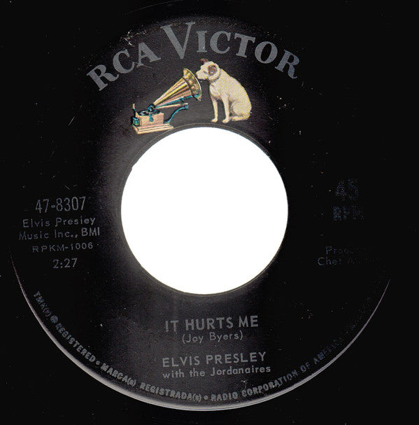 Elvis* : Kissin' Cousins / It Hurts Me (7", Single, Ind)