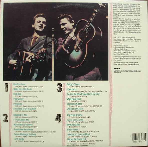 Everly Brothers : 24 Original Classics (2xLP, Comp)