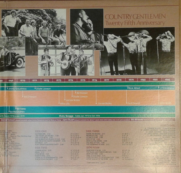 The Country Gentlemen : 25 Years (2xLP, Comp)