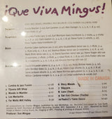 Mingus Big Band : ¡Que Viva Mingus! (CD, Album)
