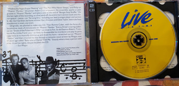 Mingus Big Band : Live In Time (2xCD)