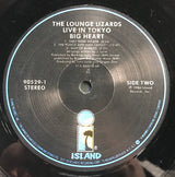 Lounge Lizards : Live In Tokyo - Big Heart (LP, Album)
