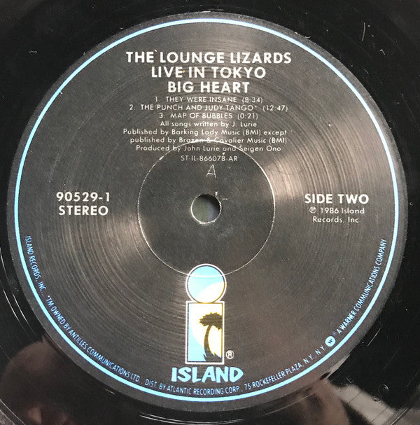 Lounge Lizards : Live In Tokyo - Big Heart (LP, Album)