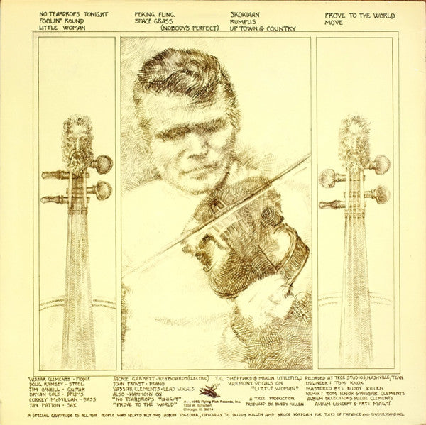 The Vassar Clements Band : Vassar (LP, Album)