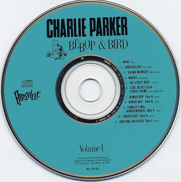 Charlie Parker : Bebop & Bird: On Stage And In The Studio (1946-1952) Volume 1 (CD, Comp)