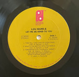 Lou Rawls : Let Me Be Good To You (LP, Album)
