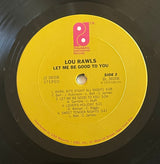 Lou Rawls : Let Me Be Good To You (LP, Album)
