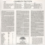 Charley Patton : Founder Of The Delta Blues (2xLP, Comp, Ltd, RE, 180)