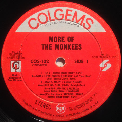 The Monkees : More Of The Monkees (LP, Album, Hol)