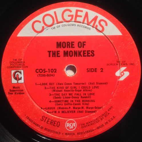 The Monkees : More Of The Monkees (LP, Album, Hol)