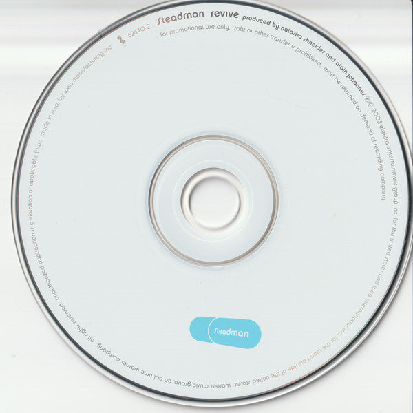 Steadman : Revive (CD, Album, Enh, Promo)
