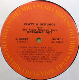 Flatt & Scruggs With The Foggy Mountain Boys : Breaking Out (LP, Album)
