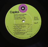 Lou Rawls / Les McCann Ltd. : I'd Rather Drink Muddy Water (LP, Album, RE)