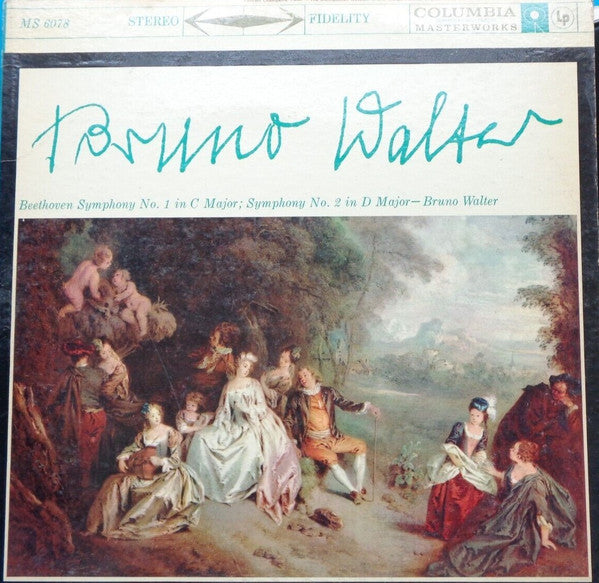 Bruno Walter, Columbia Symphony Orchestra / Ludwig van Beethoven : Symphony No. 1 In C Major - Symphony No. 2 In D Major (LP, 1st)