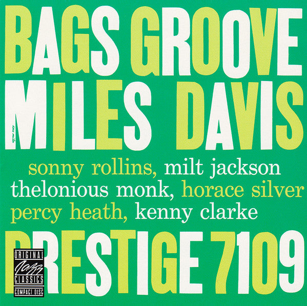 Miles Davis : Bags Groove (CD, Album, RE)
