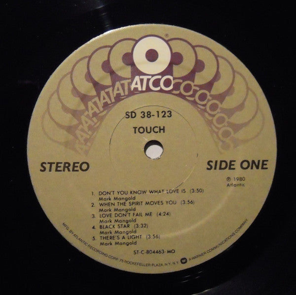 Touch (16) : Touch (LP, Album, Mon)