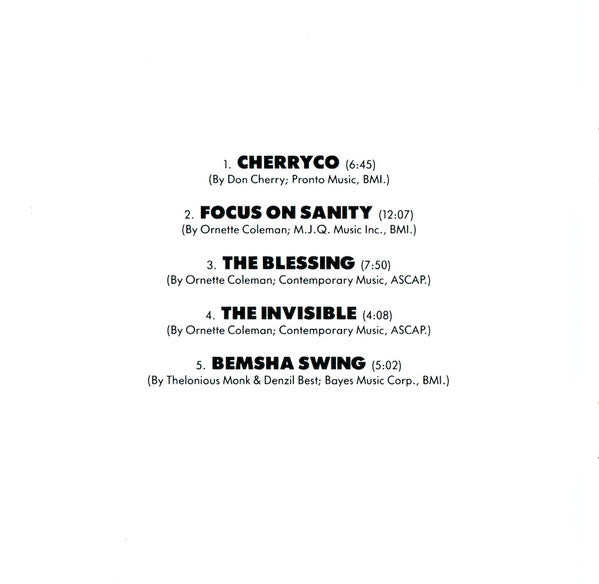 John Coltrane & Don Cherry : The Avant-Garde (CD, Album, RE, RM)