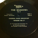 The Shadow Radio Program : The Shadow (Original Radio Broadcasts Vol. 2) (LP)