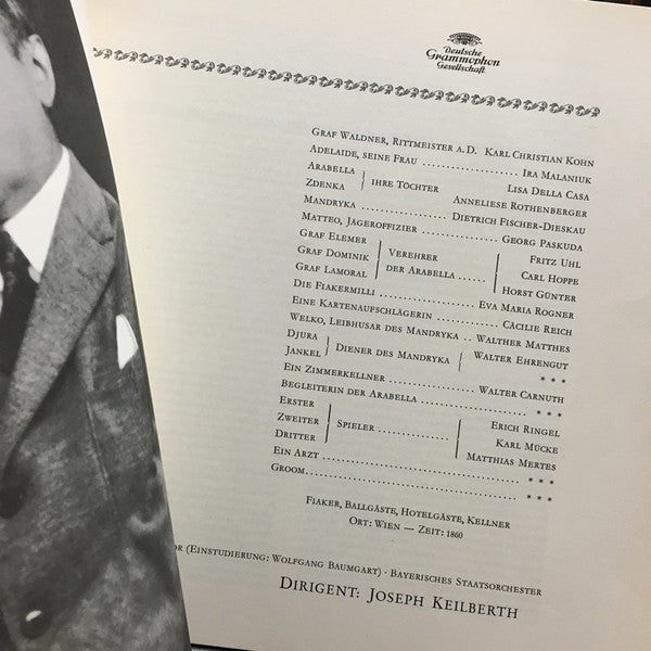 Richard Strauss - Lisa Della Casa, Anneliese Rothenberger, Dietrich Fischer-Dieskau, Joseph Keilberth : Arabella (3xLP + Box)