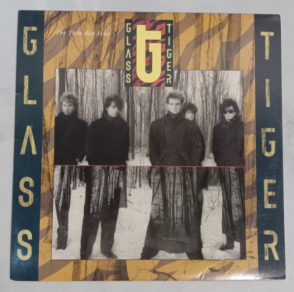 Glass Tiger : The Thin Red Line (LP, Album)