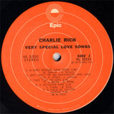 Charlie Rich : Very Special Love Songs (LP, Album, Ter)