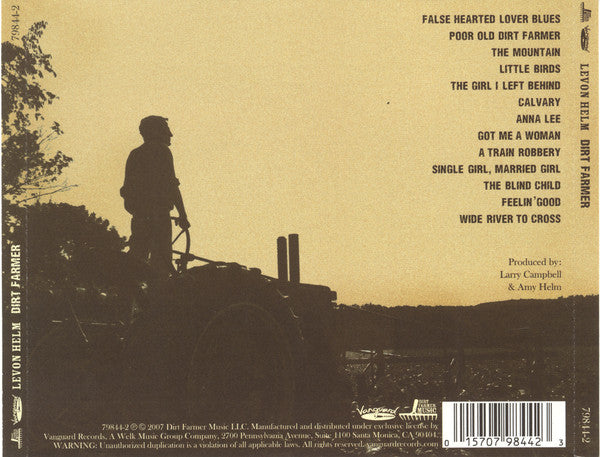 Levon Helm : Dirt Farmer (CD, Album)