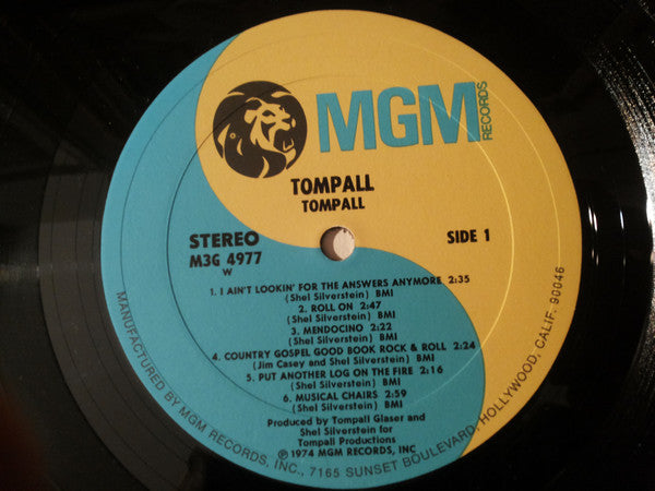 Tompall Glaser : Tompall (LP, Album)
