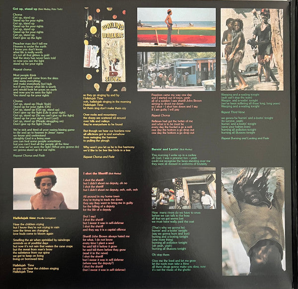 The Wailers : Burnin' (LP, Album, RE, 180)