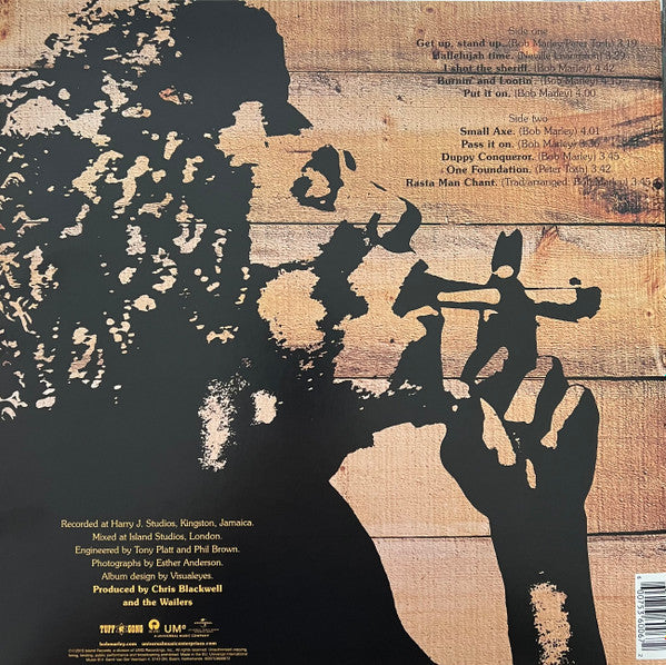 The Wailers : Burnin' (LP, Album, RE, 180)