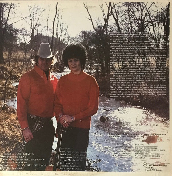 Bill Grant (2) & Delia Bell : Bill Grant & Delia Bell (LP, Album)