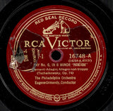 Pyotr Ilyich Tchaikovsky, Eugene Ormandy, The Philadelphia Orchestra : Symphony No. 6 In B Minor ("Pathétique") (5xShellac, 12", Album, RP, Ind)